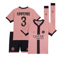 Paris Saint-Germain Presnel Kimpembe #3 Koszulka Trzecia dzieci 2024-25 Krótki Rękaw (+ krótkie spodenki)